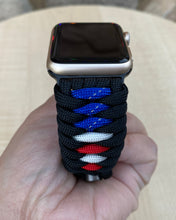 Load image into Gallery viewer, Paracord Watch Band compatible with Apple Watch Series 1, 2, 3, 4, 5, 6, 7, 8, Ultra & SE (watch not included)