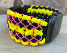Lade das Bild in den Galerie-Viewer, Paracord Watch Band compatible with Apple Watch Series 1, 2, 3, 4, 5, 6, 7 & SE (watch not included)