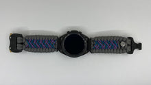 Load image into Gallery viewer, Paracord Watchband compatible with Samsung Galaxy Watch 3, Galaxy Watch 4, Galaxy Watch 5, Galaxy Watch 6 (watch not included)