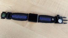 Lade das Bild in den Galerie-Viewer, Paracord Watch Band compatible with Apple Watch Series 1, 2, 3, 4, 5, 6, 7, 8, Ultra & SE (watch not included)
