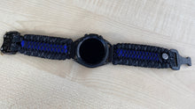 Load image into Gallery viewer, Paracord Watchband compatible with Samsung Galaxy Watch 3, Galaxy Watch 4, Galaxy Watch 5, Galaxy Watch 6 (watch not included)