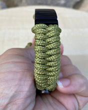 Load image into Gallery viewer, Paracord watch band personalized to replace bands for Fitbit Inspire, Fitbit Luxe, and Fitbit Alta (watch not included)