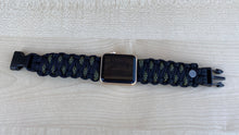 Load image into Gallery viewer, Personalized Paracord Watch Band for Apple Watch Series 1-11, Ultra, Ultra 2, Ultra 3, and SE (watch not included).