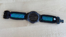 Load image into Gallery viewer, Samsung Galaxy Watch Band, Galaxy 42mm, Galaxy 46mm, Gear S3 Frontier, Gear S3 Classic, Gear Sport, 550 Paracord Watch Band.