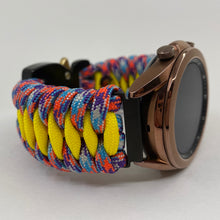 Load image into Gallery viewer, Samsung Galaxy Watch 3/41mm and Galaxy Watch 3/45mm Paracord Watch Band (watch not included)