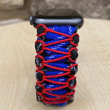 Lade das Bild in den Galerie-Viewer, Paracord Watch Band compatible with Apple Watch Series 1, 2, 3, 4, 5, 6, 7 & SE (watch not included)