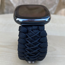 Load image into Gallery viewer, Paracord Watch Band compatible with Fitbit Versa 1, Versa Lite, Versa 2, Versa 3, Versa 4, Sense, Sense 2 (watch not included).
