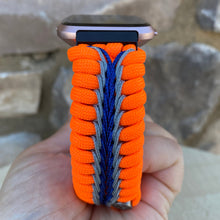 Lade das Bild in den Galerie-Viewer, Paracord Watch Band compatible with Fitbit Versa 1, Versa Lite, Versa 2, Versa 3, Versa 4, Sense, Sense 2 (watch not included).