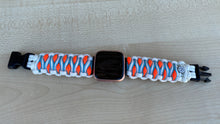 Load image into Gallery viewer, Paracord Watch Band compatible with Fitbit Versa 1, Versa Lite, Versa 2, Versa 3, Versa 4, Sense, Sense 2 (watch not included).