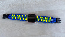 Charger l'image dans la galerie, Paracord Watch Band compatible with Fitbit Versa 1, Versa Lite, Versa 2, Versa 3, Versa 4, Sense, Sense 2 (watch not included).
