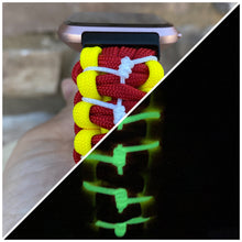 Lade das Bild in den Galerie-Viewer, Paracord Watch Band compatible with Fitbit Versa 1, Versa Lite, Versa 2, Versa 3, Versa 4, Sense, Sense 2 (watch not included).