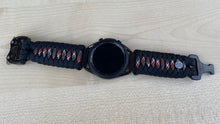 Load image into Gallery viewer, Paracord Watchband compatible with Samsung Galaxy Watch 3, Galaxy Watch 4, Galaxy Watch 5, Galaxy Watch 6 (watch not included)