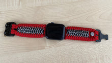 Lade das Bild in den Galerie-Viewer, Paracord Watch Band compatible with Apple Watch Series 1, 2, 3, 4, 5, 6, 7 & SE (watch not included)