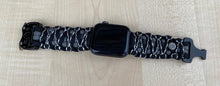 Lade das Bild in den Galerie-Viewer, Paracord Watch Band compatible with Apple Watch Series 1, 2, 3, 4, 5, 6, 7 & SE (watch not included)
