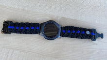 Load image into Gallery viewer, Samsung Galaxy Watch Band, Galaxy 42mm, Galaxy 46mm, Gear S3 Frontier, Gear S3 Classic, Gear Sport, 550 Paracord Watch Band.