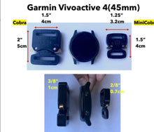 Load image into Gallery viewer, Paracord Watch Band compatible with Garmin Approach S12, Approach S40, Approach S42, D2 Air, Vivoactive 3S, Vivoactive 3, Vivoactive 3 Music, Vivoactive 4S, Vivoactive 4, Venu, Venu 2S, Venu 2, Venu SQ, Venu Music (watch not included)