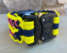 Lade das Bild in den Galerie-Viewer, Paracord Watch Band compatible with Apple Watch Series 1, 2, 3, 4, 5, 6, 7 & SE (watch not included)