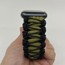 Cargar imagen en el visor de la galería, Paracord Watch Band compatible with Apple Watch Series 1, 2, 3, 4, 5, 6, 7 & SE (watch not included)