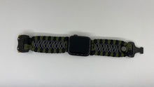Charger l'image dans la galerie, Paracord Watch Band compatible with Apple Watch Series 1, 2, 3, 4, 5, 6, 7 & SE (watch not included)