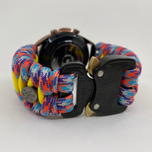 Load image into Gallery viewer, Samsung Galaxy Watch Band, Galaxy 42mm, Galaxy 46mm, Gear S3 Frontier, Gear S3 Classic, Gear Sport, 550 Paracord Watch Band.