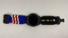 Load image into Gallery viewer, Paracord Watchband compatible with Samsung Galaxy Watch 3, Galaxy Watch 4, Galaxy Watch 5, Galaxy Watch 6 (watch not included)