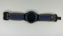 Load image into Gallery viewer, Samsung Galaxy Watch Band, Galaxy 42mm, Galaxy 46mm, Gear S3 Frontier, Gear S3 Classic, Gear Sport, 550 Paracord Watch Band.