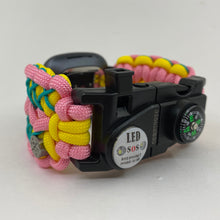 Lade das Bild in den Galerie-Viewer, Paracord Watch Band compatible with Fitbit Versa 1, Versa Lite, Versa 2, Versa 3, Versa 4, Sense, Sense 2 (watch not included).