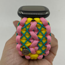 Lade das Bild in den Galerie-Viewer, Paracord Watch Band compatible with Fitbit Versa 1, Versa Lite, Versa 2, Versa 3, Versa 4, Sense, Sense 2 (watch not included).