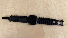 Load image into Gallery viewer, Paracord Watch Band compatible with Fitbit Versa 1, Versa Lite, Versa 2, Versa 3, Versa 4, Sense, Sense 2 (watch not included).