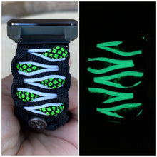 Load image into Gallery viewer, Paracord Watch Band compatible with Garmin Approach S12, Approach S40, Approach S42, D2 Air, Vivoactive 3S, Vivoactive 3, Vivoactive 3 Music, Vivoactive 4S, Vivoactive 4, Venu, Venu 2S, Venu 2, Venu SQ, Venu Music (watch not included)