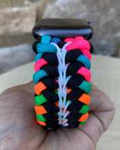 Charger l'image dans la galerie, Paracord Watch Band compatible with Apple Watch Series 1, 2, 3, 4, 5, 6, 7, 8, Ultra & SE (watch not included)