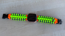 Load image into Gallery viewer, Paracord Watch Band compatible with Fitbit Versa 1, Versa Lite, Versa 2, Versa 3, Versa 4, Sense, Sense 2 (watch not included).