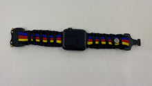 Cargar imagen en el visor de la galería, Paracord Watch Band compatible with Apple Watch Series 1, 2, 3, 4, 5, 6, 7, 8, 9, Ultra, Ultra 2 & SE (watch not included)