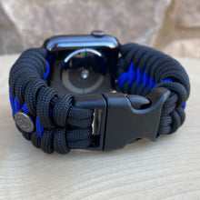 Lade das Bild in den Galerie-Viewer, Paracord Watch Band compatible with Apple Watch Series 1, 2, 3, 4, 5, 6, 7, 8, Ultra & SE (watch not included)