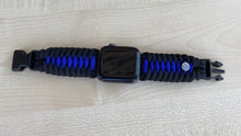 Lade das Bild in den Galerie-Viewer, Paracord Watch Band compatible with Apple Watch Series 1, 2, 3, 4, 5, 6, 7, 8, Ultra & SE (watch not included)