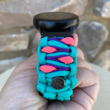 Lade das Bild in den Galerie-Viewer, Samsung Galaxy Watch Active/Active 2, Galaxy Active/Active 2, Paracord Band, Paracord Strap, 550 Cord Samsung Strap