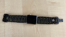 Lade das Bild in den Galerie-Viewer, Paracord Watch Band compatible with Apple Watch Series 1, 2, 3, 4, 5, 6, 7, 8, Ultra & SE (watch not included)