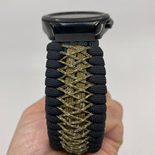 Load image into Gallery viewer, Paracord Watchband compatible with Samsung Galaxy Watch 3, Galaxy Watch 4, Galaxy Watch 5, Galaxy Watch 6 (watch not included)
