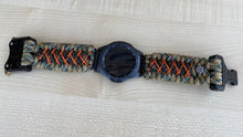 Load image into Gallery viewer, Samsung Galaxy Watch Band, Galaxy 42mm, Galaxy 46mm, Gear S3 Frontier, Gear S3 Classic, Gear Sport, 550 Paracord Watch Band.