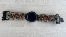 Load image into Gallery viewer, Paracord Watchband compatible with Samsung Galaxy Watch 3, Galaxy Watch 4, Galaxy Watch 5, Galaxy Watch 6 (watch not included)