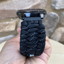 Load image into Gallery viewer, Samsung Galaxy Watch Band, Galaxy 42mm, Galaxy 46mm, Gear S3 Frontier, Gear S3 Classic, Gear Sport, 550 Paracord Watch Band.