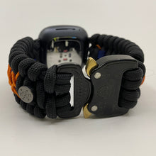 Lade das Bild in den Galerie-Viewer, Paracord Watch Band compatible with Fitbit Versa 1, Versa Lite, Versa 2, Versa 3, Versa 4, Sense, Sense 2 (watch not included).