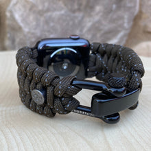 Charger l'image dans la galerie, Paracord Watch Band compatible with Apple Watch Series 1, 2, 3, 4, 5, 6, 7 & SE (watch not included)