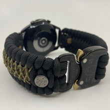 Load image into Gallery viewer, Paracord Watchband compatible with Samsung Galaxy Watch 3, Galaxy Watch 4, Galaxy Watch 5, Galaxy Watch 6 (watch not included)