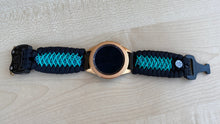 Load image into Gallery viewer, Samsung Galaxy Watch Band, Galaxy 42mm, Galaxy 46mm, Gear S3 Frontier, Gear S3 Classic, Gear Sport, 550 Paracord Watch Band.