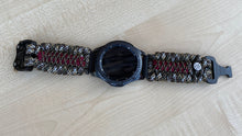 Load image into Gallery viewer, Samsung Galaxy Watch Band, Galaxy 42mm, Galaxy 46mm, Gear S3 Frontier, Gear S3 Classic, Gear Sport, 550 Paracord Watch Band.