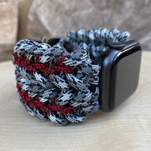 Lade das Bild in den Galerie-Viewer, Paracord Watch Band compatible with Apple Watch Series 1, 2, 3, 4, 5, 6, 7, 8, 9, Ultra, Ultra 2 & SE (watch not included)