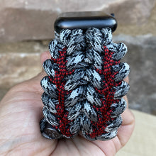 Lade das Bild in den Galerie-Viewer, Paracord Watch Band compatible with Apple Watch Series 1, 2, 3, 4, 5, 6, 7, 8, 9, Ultra, Ultra 2 & SE (watch not included)