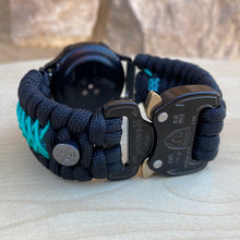 Lade das Bild in den Galerie-Viewer, Samsung Galaxy Watch Active/Active 2, Galaxy Active/Active 2, Paracord Band, Paracord Strap, 550 Cord Samsung Strap
