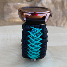 Load image into Gallery viewer, Paracord Watchband compatible with Samsung Galaxy Watch 3, Galaxy Watch 4, Galaxy Watch 5, Galaxy Watch 6 (watch not included)